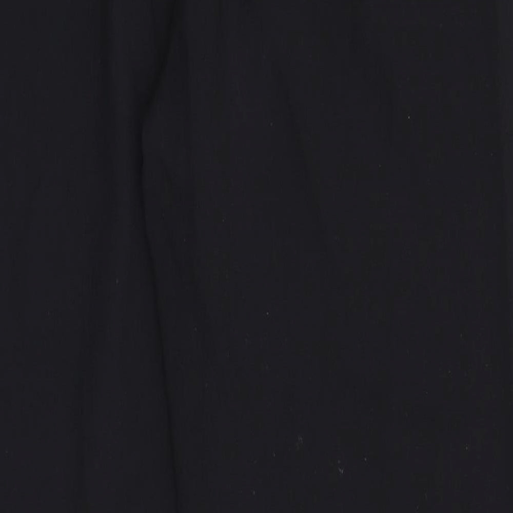 EWM Womens Black Trousers Size 12 L29 in