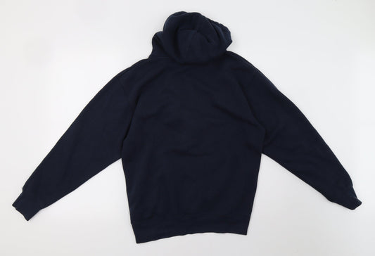 advance apparel Womens Blue Pullover Hoodie Size S