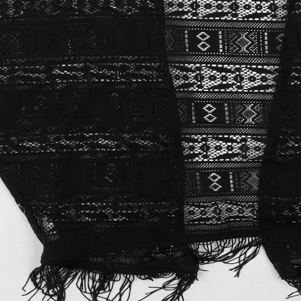 Primark Girls Black Lace Cardigan Jumper Size 8 Years