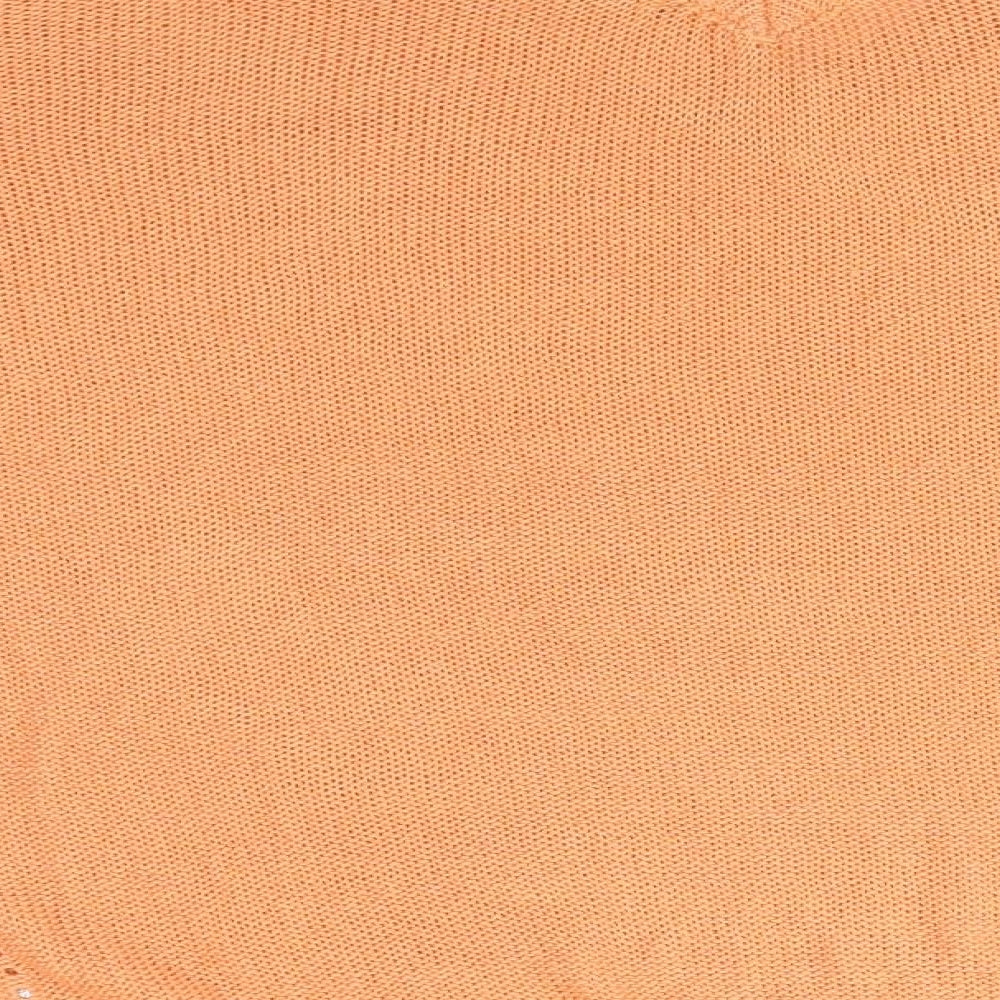 INTUITION Womens Orange Pullover Jumper Size 16