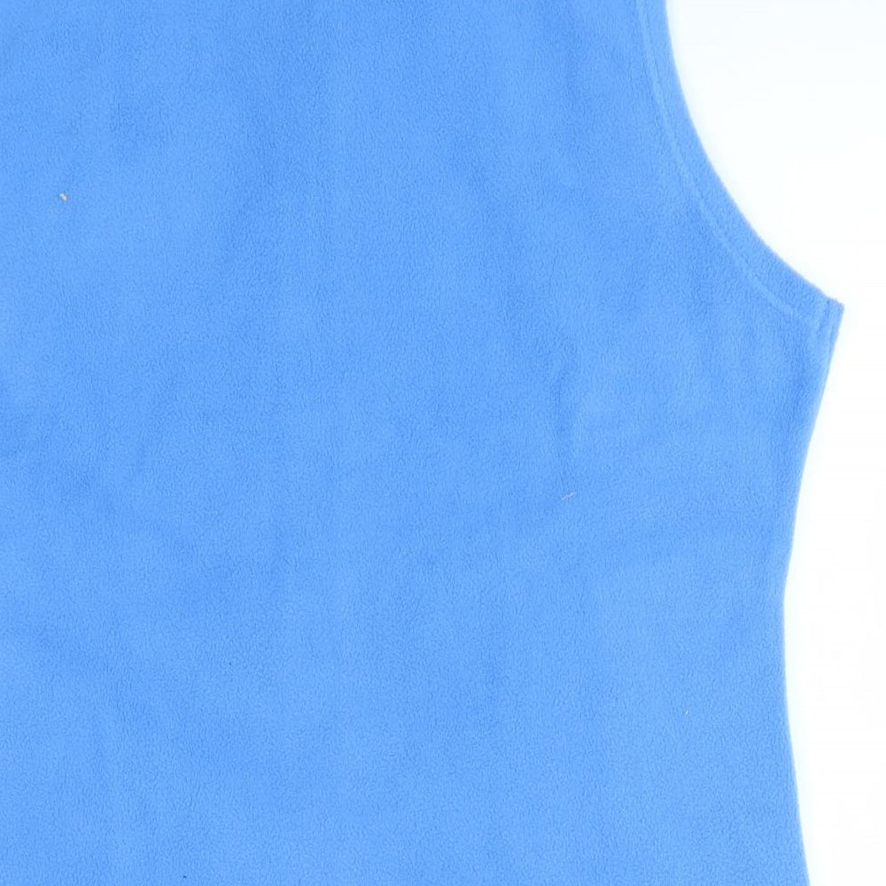 ISLE Womens Blue Full Zip Jumper Size 14
