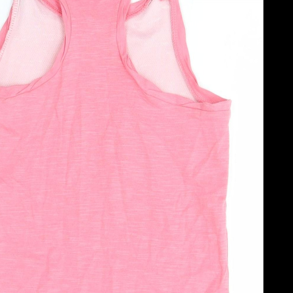 George Girls Pink Basic Tank Size 8-9 Years