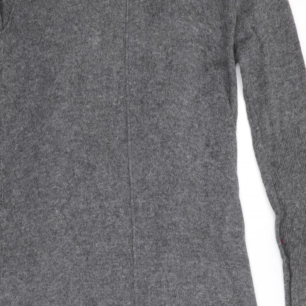 DAY Womens Grey Cardigan Jumper - Wrap Cardigan