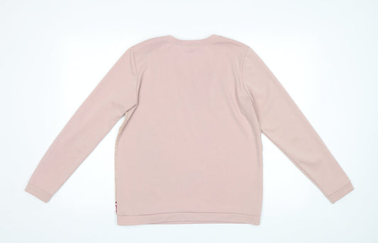 Saint Tropez Clothing Womens Pink Floral Basic T-Shirt Size XS