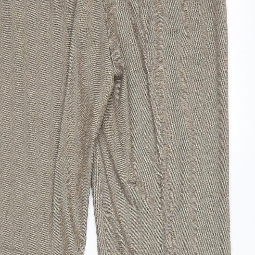 Alex&Co Womens Beige Dress Pants Trousers Size 20 L32 in