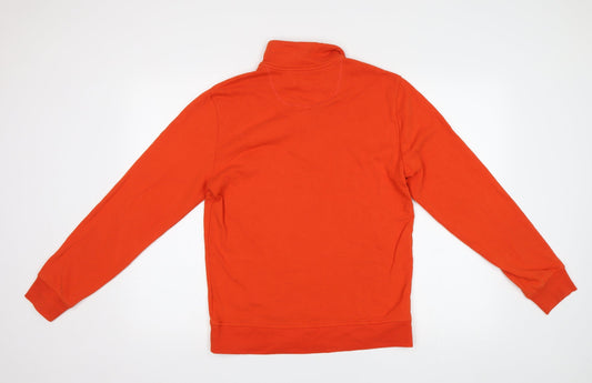 Amazon Essentials Womens Orange Pullover Sweatshirt Size S
