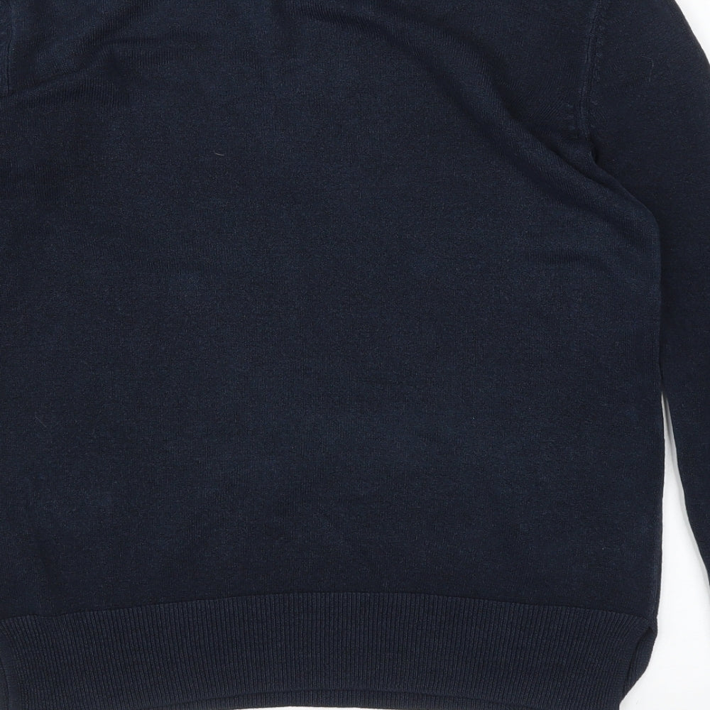 M&S Womens Blue Pullover Jumper Size 8