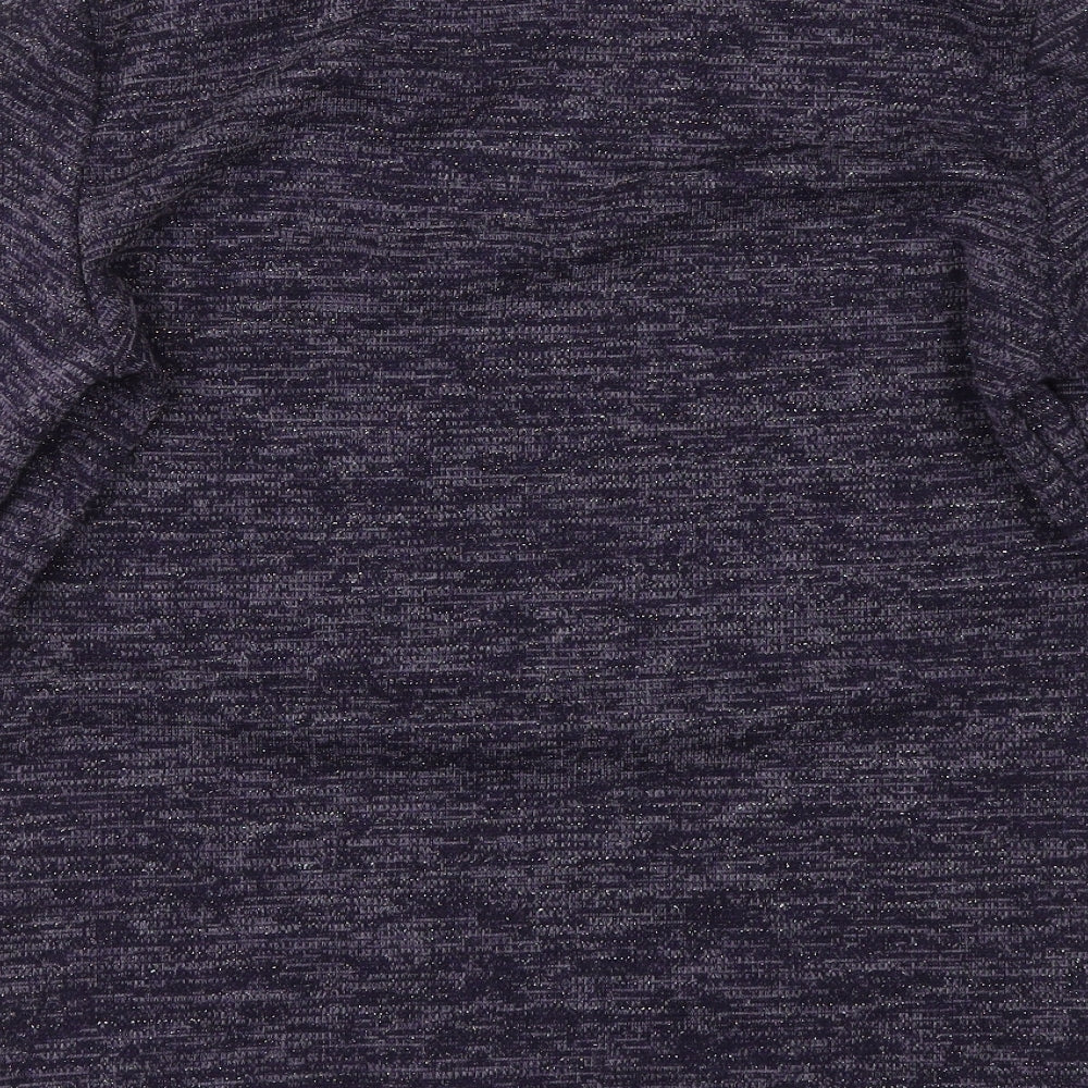 oodji Womens Purple Pullover Jumper Size L