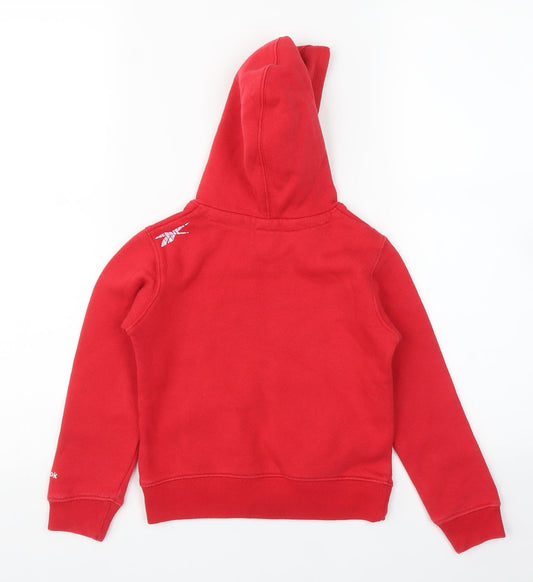 Reebok Girls Red Pullover Hoodie Size 3-4 Years