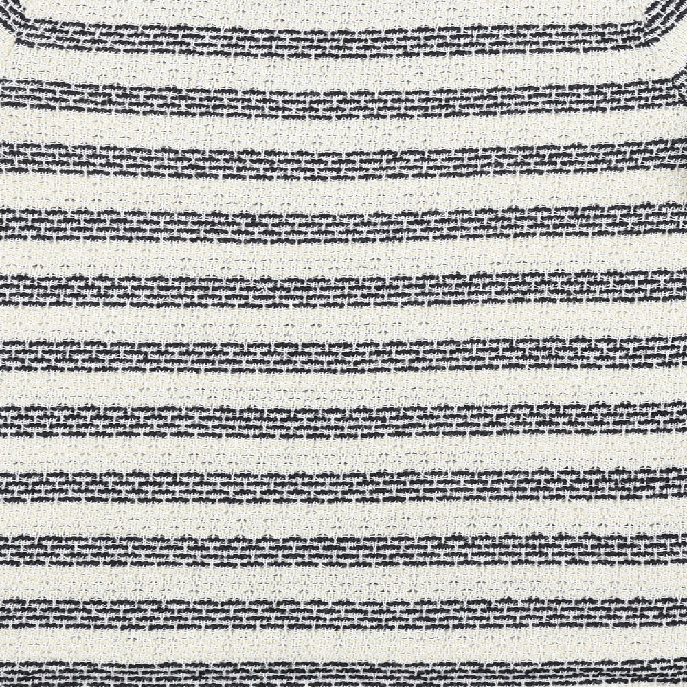 TU Womens Multicoloured Striped Pullover Jumper Size 12
