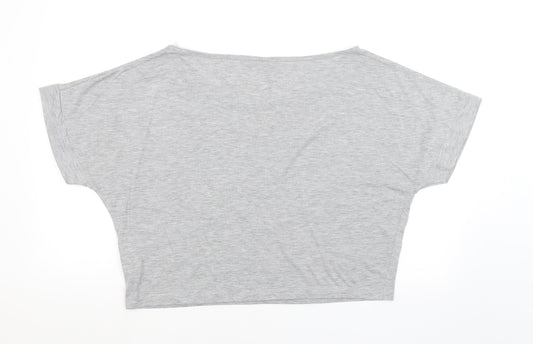 Papaya Womens Grey Basic Blouse Size 16