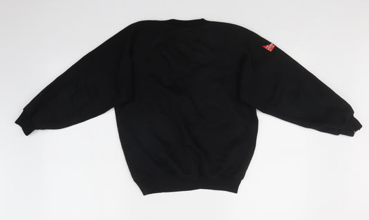 coolflow Boys Black Pullover Sweatshirt Size 11-12 Years