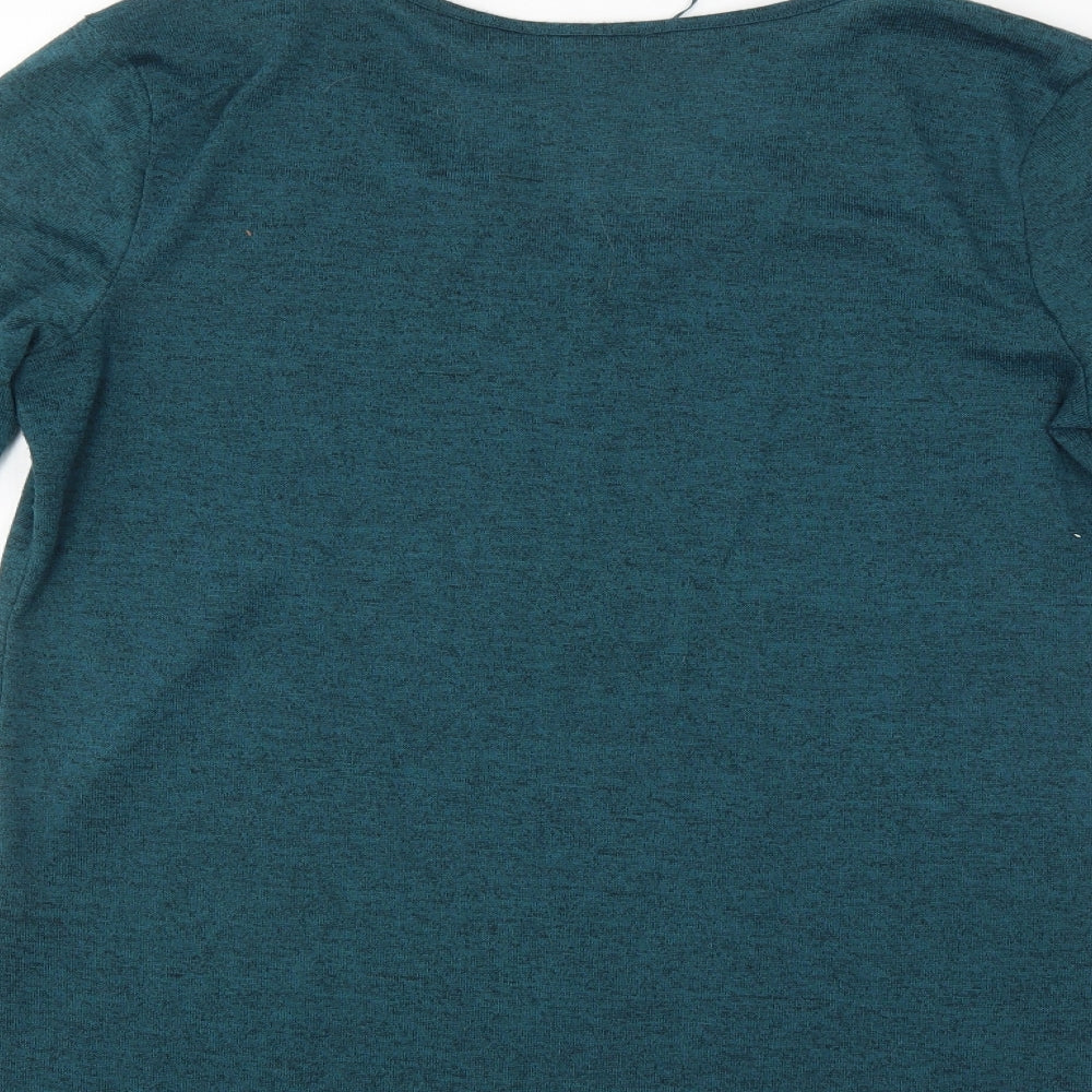 Primark Womens Green Pullover Jumper Size M