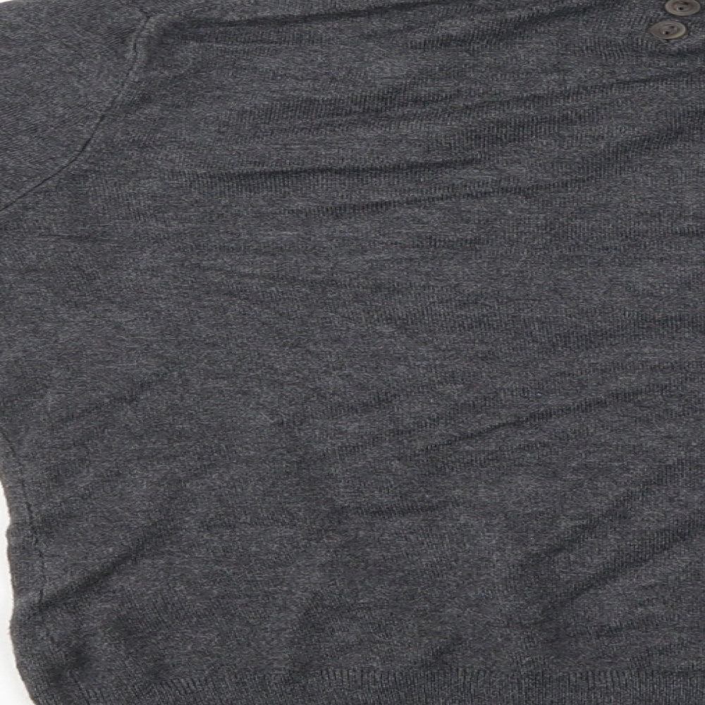 Zara Womens Grey Pullover Jumper Size S