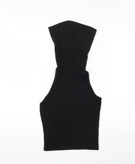 River Island Womens Black Jersey Tank Size 6
