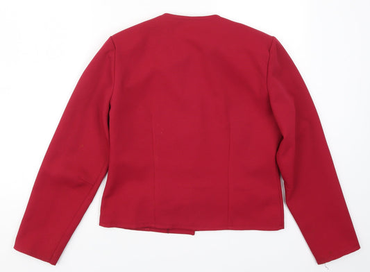 Classic Woman Womens Pink Jacket Size 10