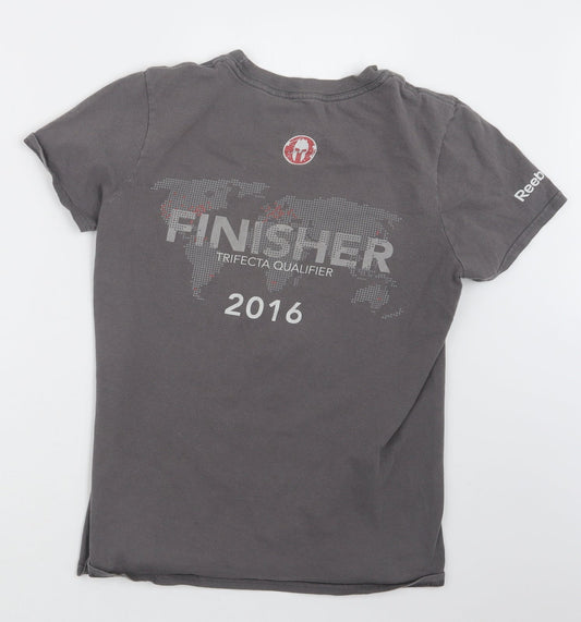 Spartan Mens Grey T-Shirt Size S