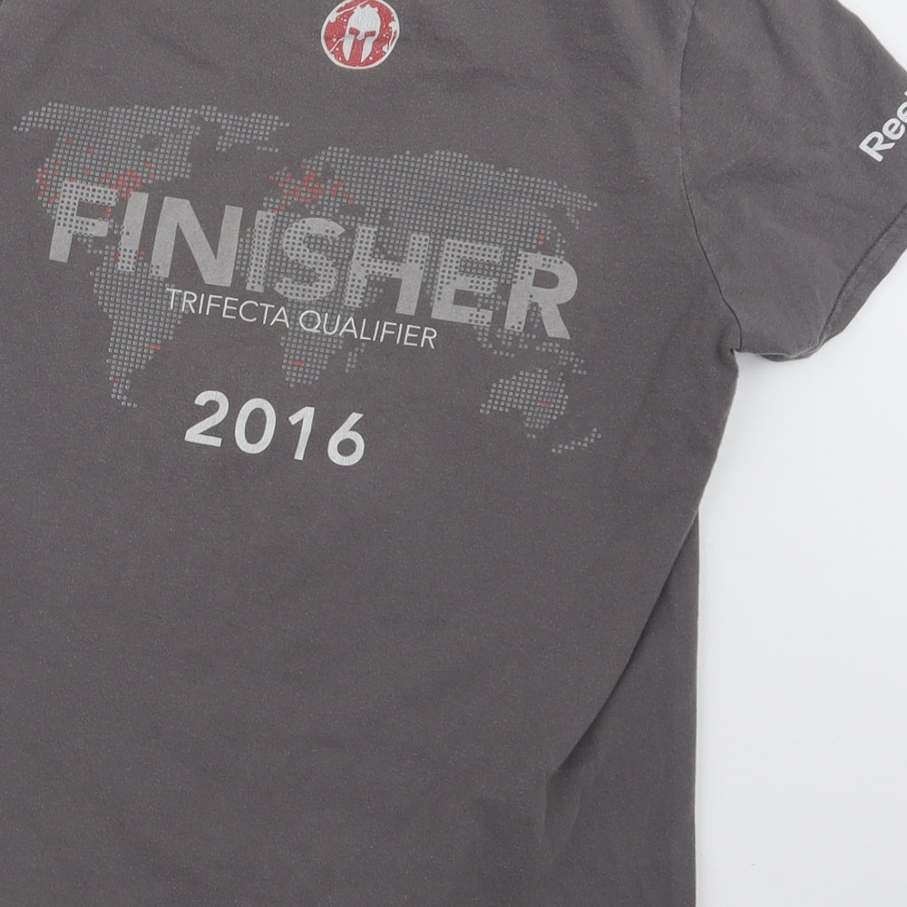 Spartan Mens Grey T-Shirt Size S