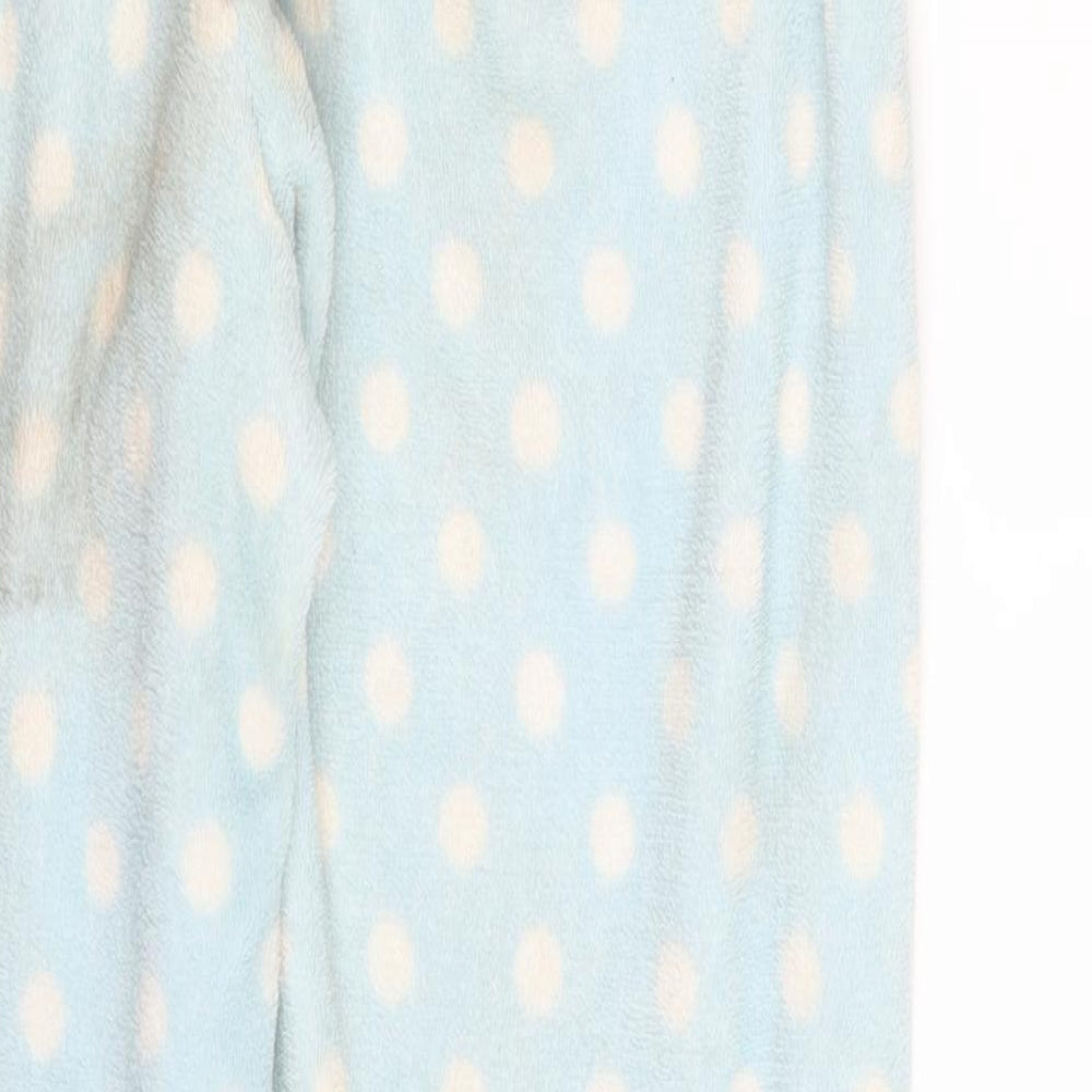 Disney Womens Blue Polka Dot  Jogger Trousers Size 10 L26 in
