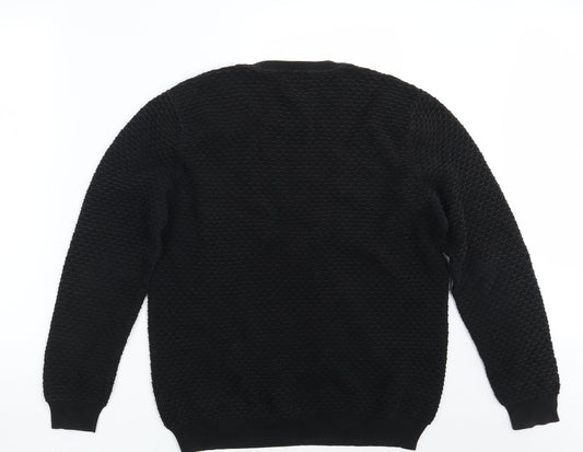 Burton Mens Black Pullover Jumper Size M
