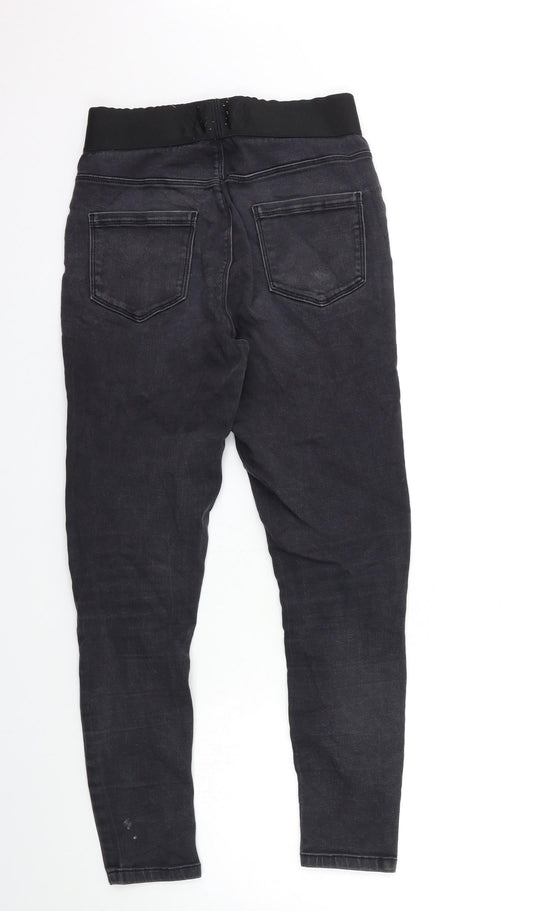 Preworn Womens Black Denim Jegging Jeans Size 26 in L28 in