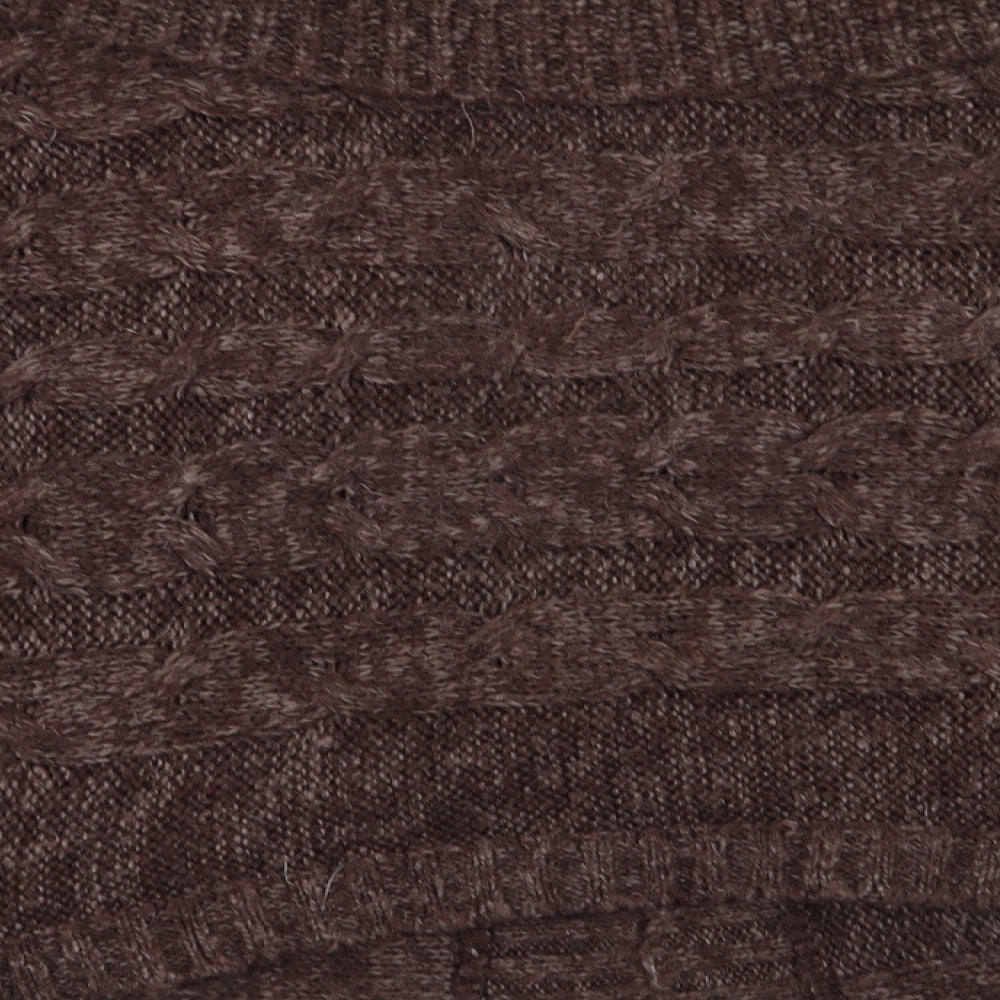 evie Womens Brown Cardigan Jumper Size 14