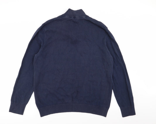 Asda George Mens Blue Pullover Jumper Size L