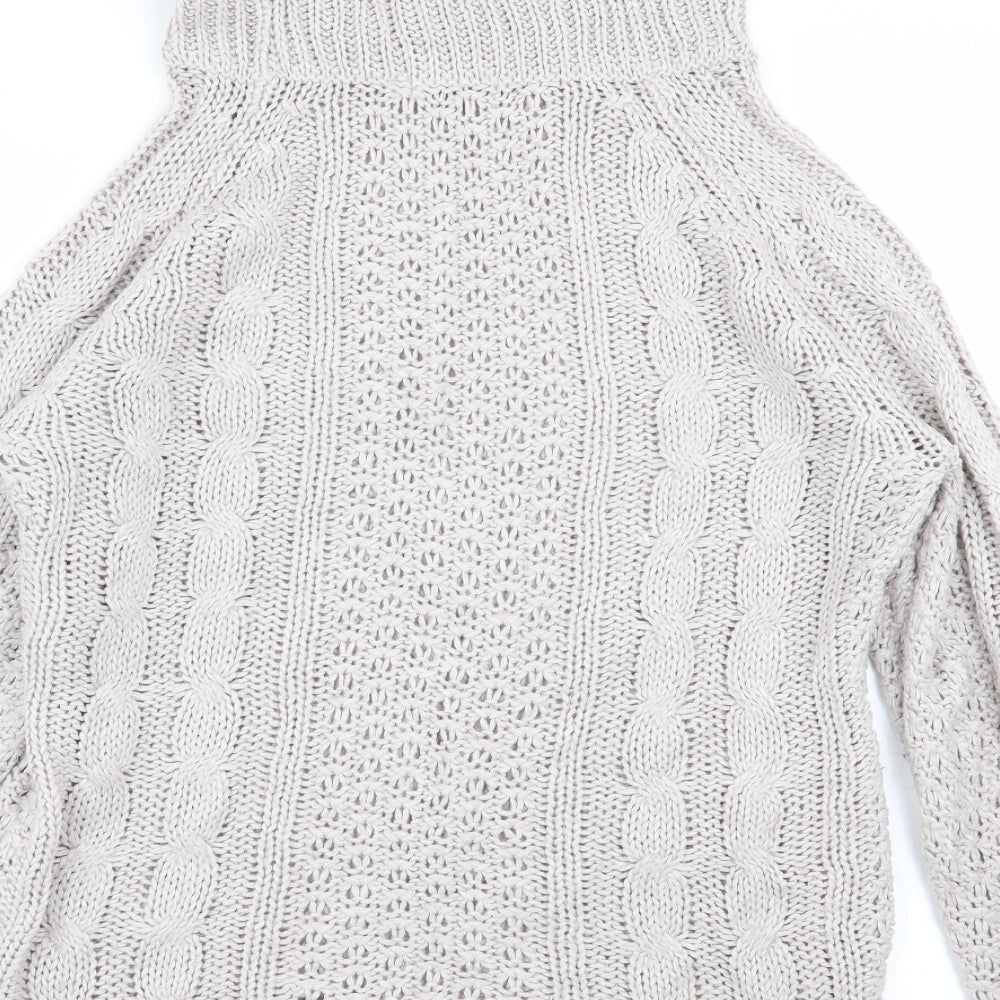 Cotton Traders Womens Grey Pullover Jumper Size 12