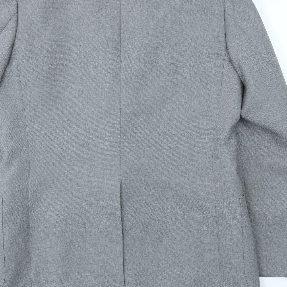 Preworn Mens Grey Jacket Blazer Size 42