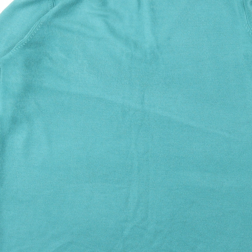 BHS Womens Green Pullover Jumper Size 10