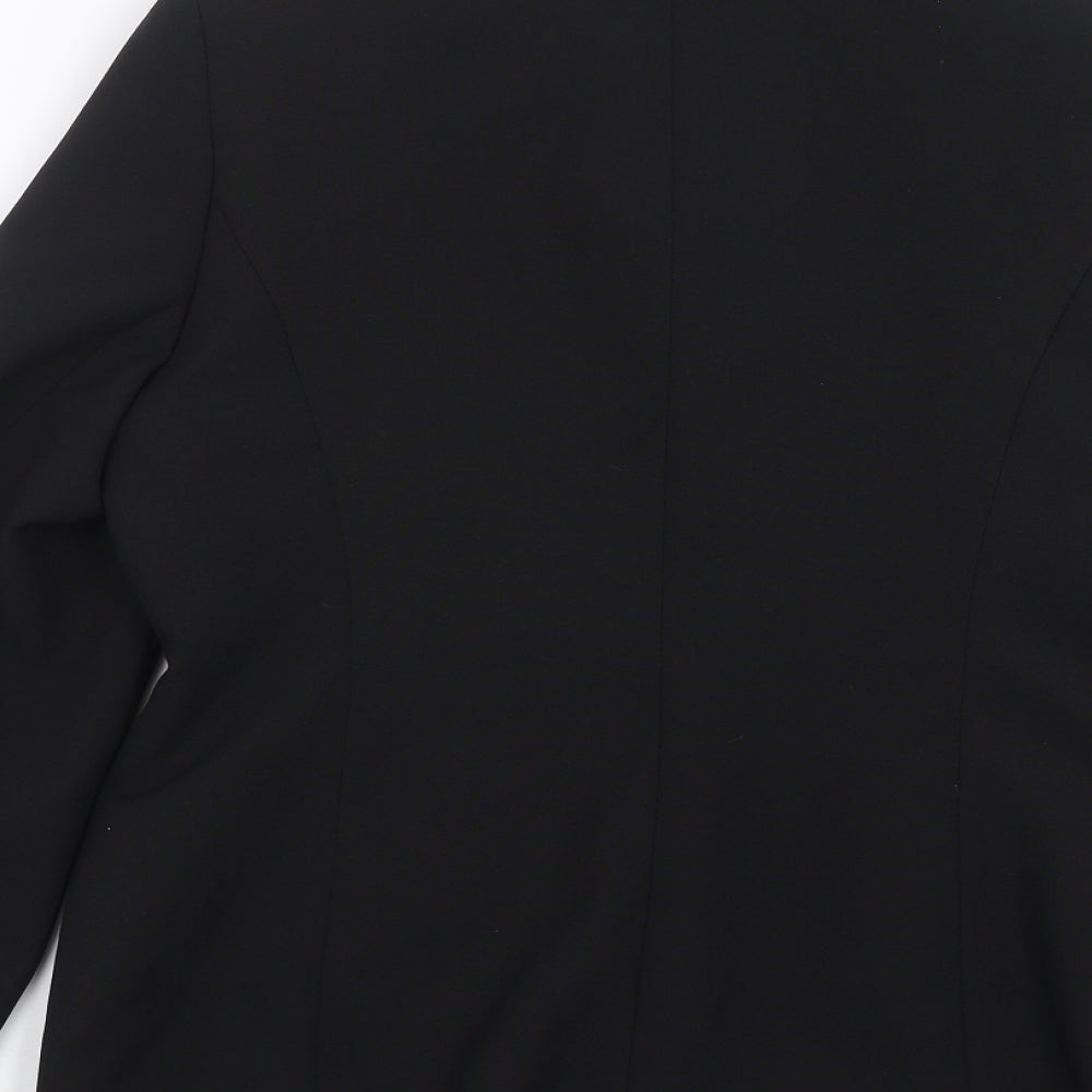 NL Collection Womens Black Jacket Suit Jacket Size 14
