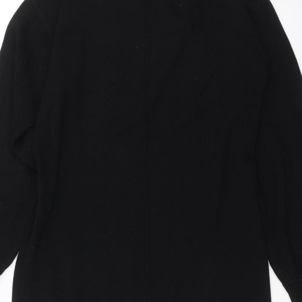 NEXT Womens Black Knit Pullover Jumper Size XS