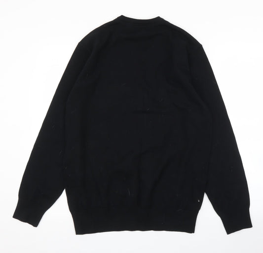 Very Mens Black Pullover Jumper Size M