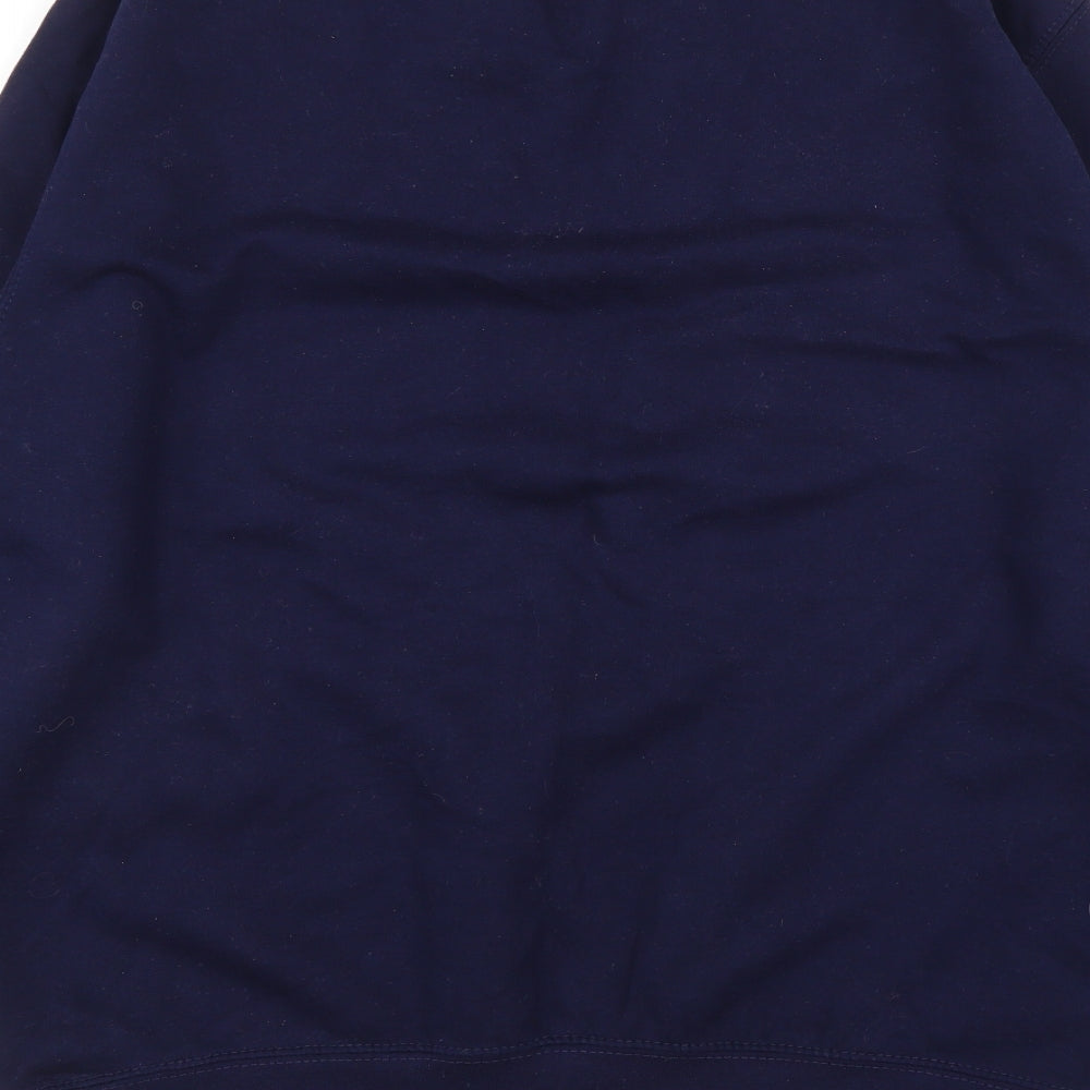Just Hoods Mens Blue Pullover Jumper Size L