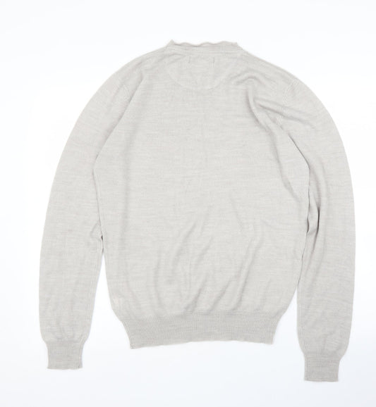 Industrialise Mens Beige Pullover Jumper Size L