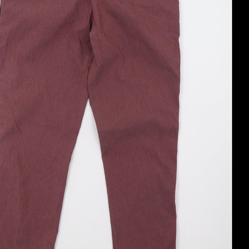 Preworn Womens Purple Trousers Size 10 L29 in