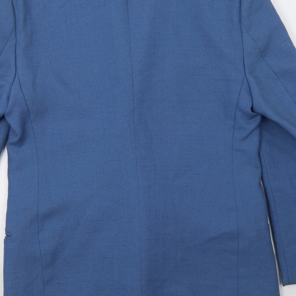 Topman Mens Blue Jacket Blazer Size L