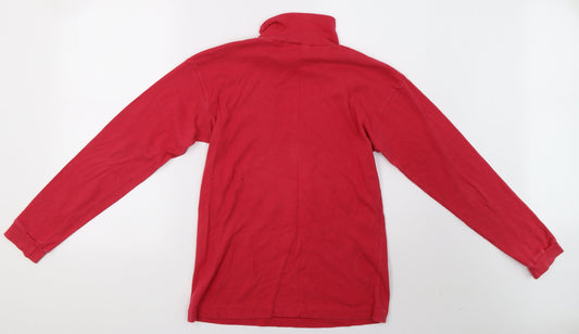 steinker Womens Red Pullover Sweatshirt Size M