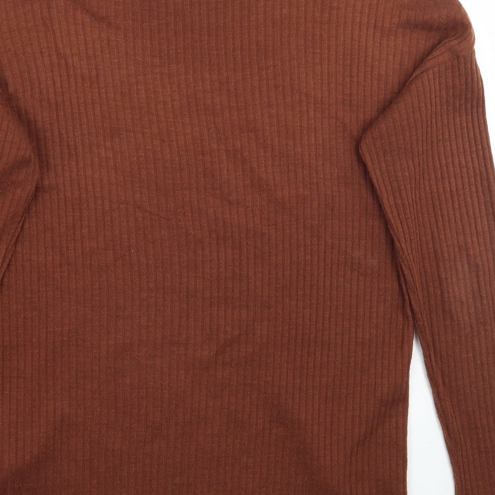 Primark Womens Brown Pullover Jumper Size 10