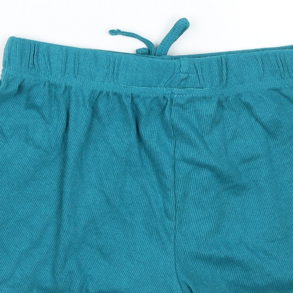 Primark Womens Blue Sweat Shorts Size 4 - Netflix