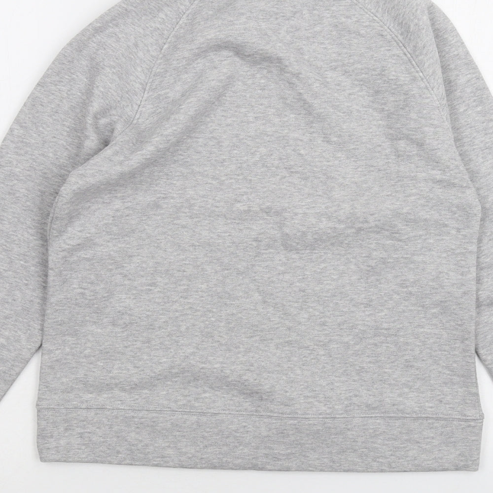 Fruit of the Loom Mens Grey Pullover Jumper Size XS