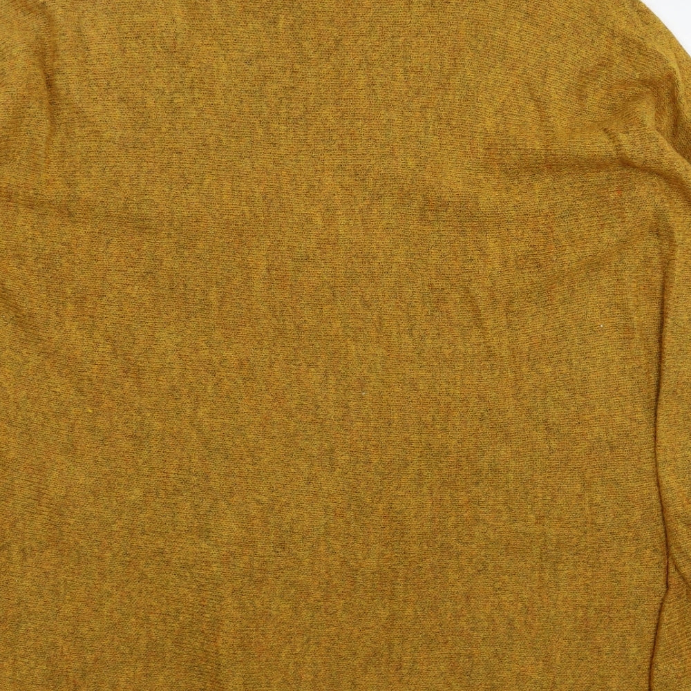 H&M Womens Yellow Pullover Jumper Size M