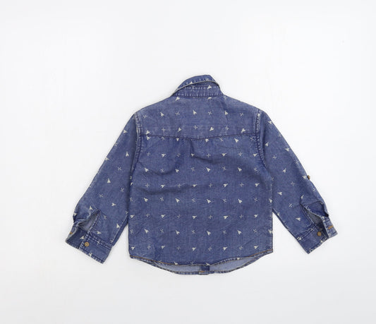 Marks and Spencer Girls Blue Jacket Size 2-3 Years