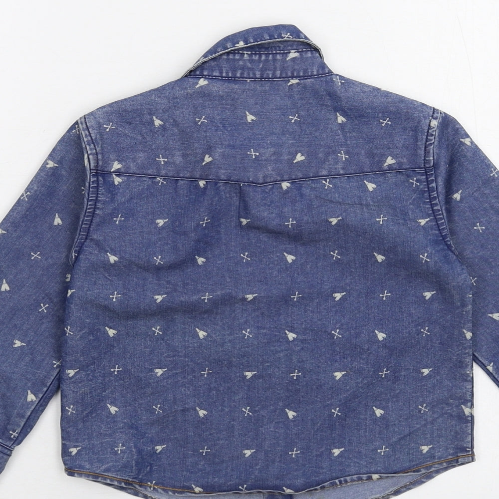 Marks and Spencer Girls Blue Jacket Size 2-3 Years