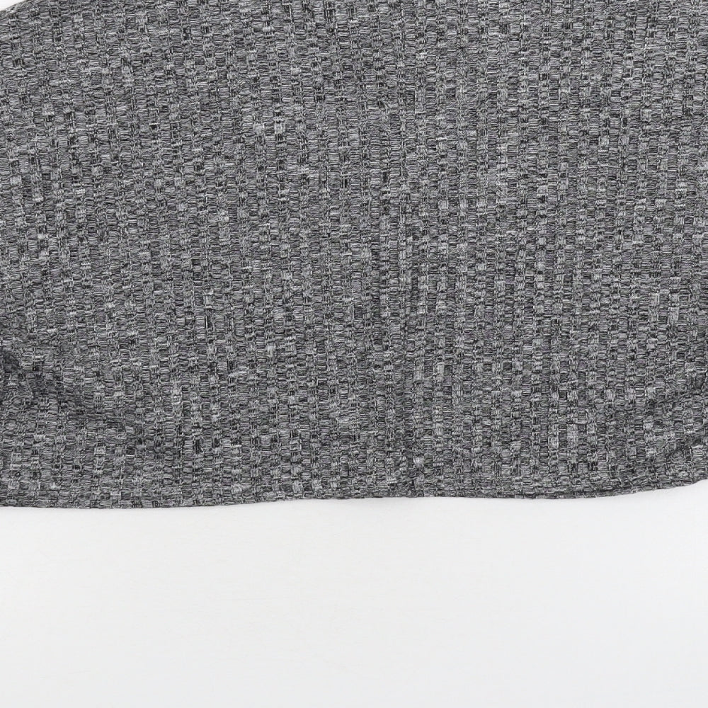 PRETTYLITTLETHING Womens Grey Pullover Jumper Size M