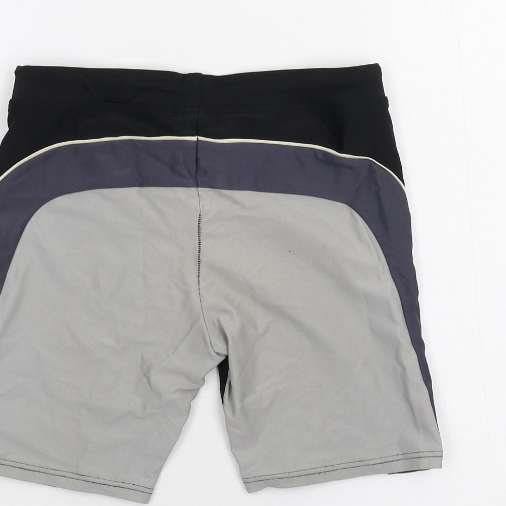 Marks and Spencer Girls Grey Sweat Shorts Size 9-10 Years