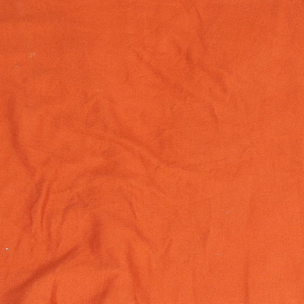 H&M Womens Orange Cardigan Jumper Size S