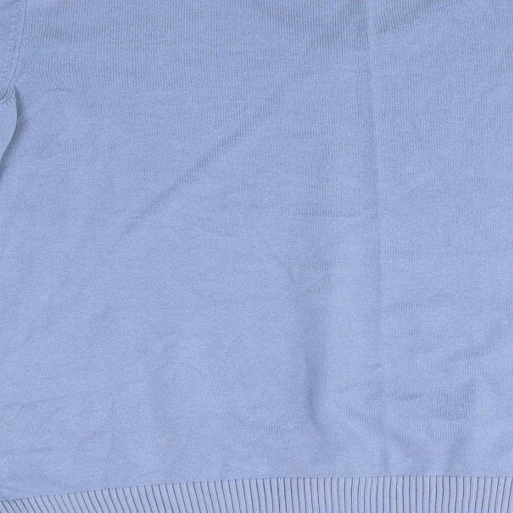 BPC Mens Blue Pullover Jumper Size L