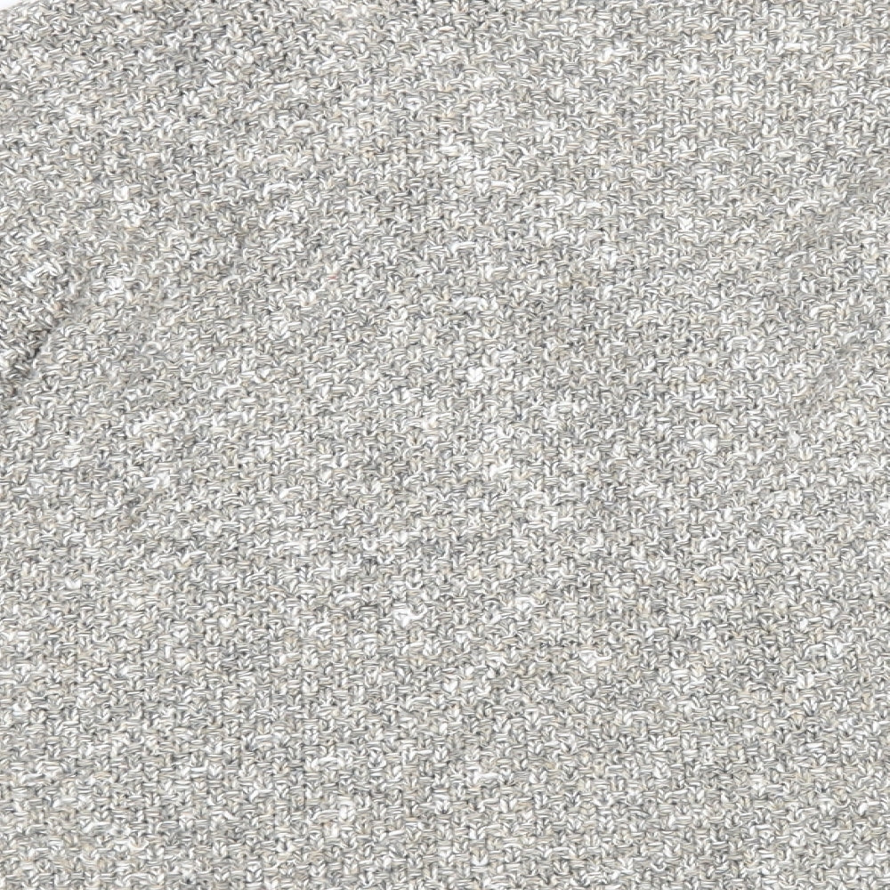 Express Womens Grey Cardigan Jumper Size M
