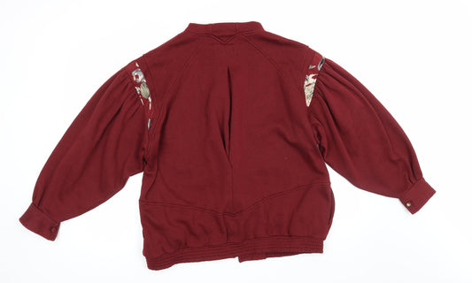South Lodge Womens Red Jacket Coatigan Size L